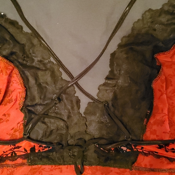 Plus size lace accent teddy - Picture 7 of 8